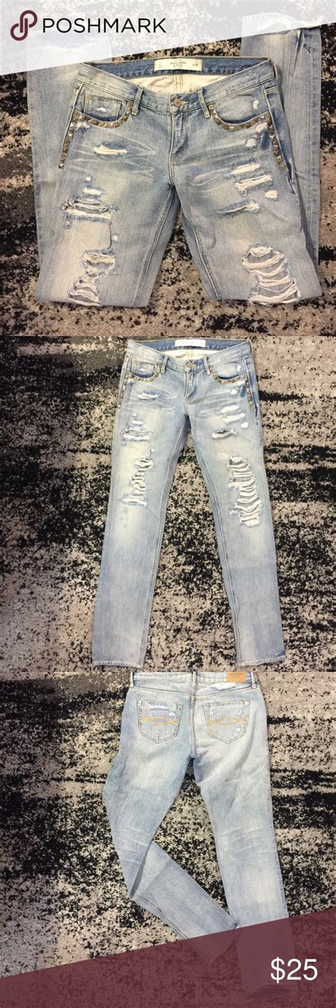 abercrombie distressed jeans|rinse denim jeans abercrombie.